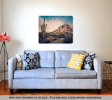 Metal Panel Print, Desert Landscape Scottsdale Phoenix Arizonareimage Cross