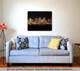 Metal Panel Print, Sf Skyline