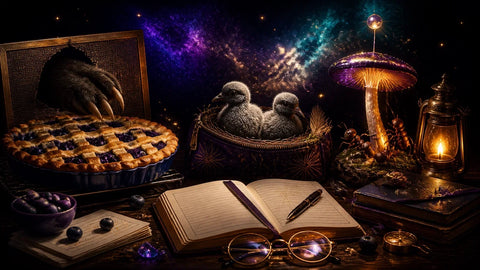 The Bizarre & Beyond: Pie-Hungry Bear, Makeup-Bag Pigeons, and Zombie Fungi Named After del Toro